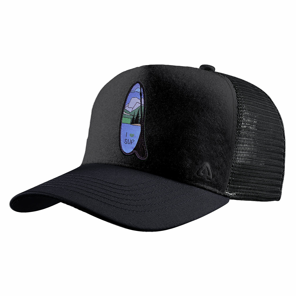 P.A.C. Kids DIY Trucker Cap ReadyToWear Black Paddle