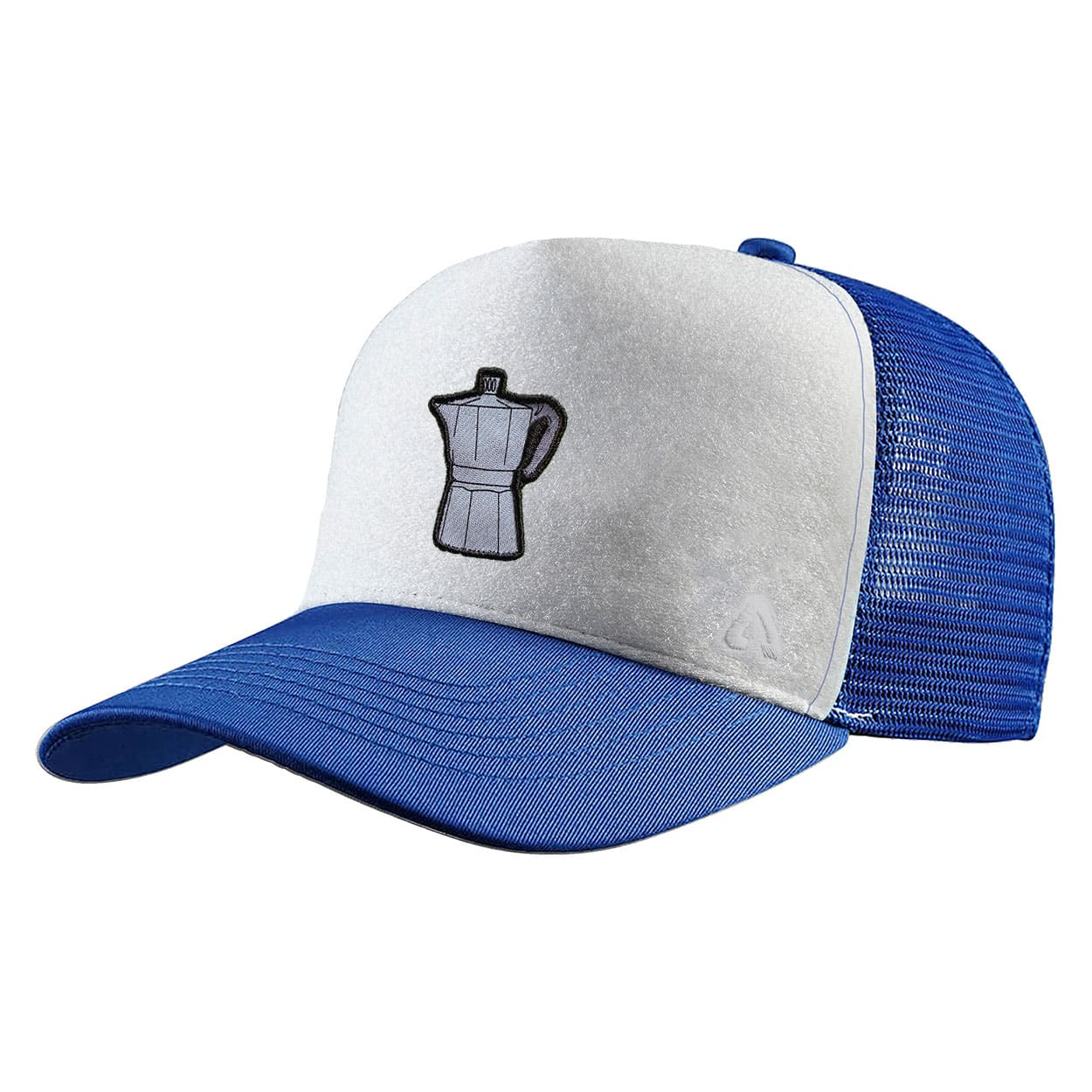 P.A.C. DIY Trucker Cap ReadyToWear Blue/White Mocha Pot