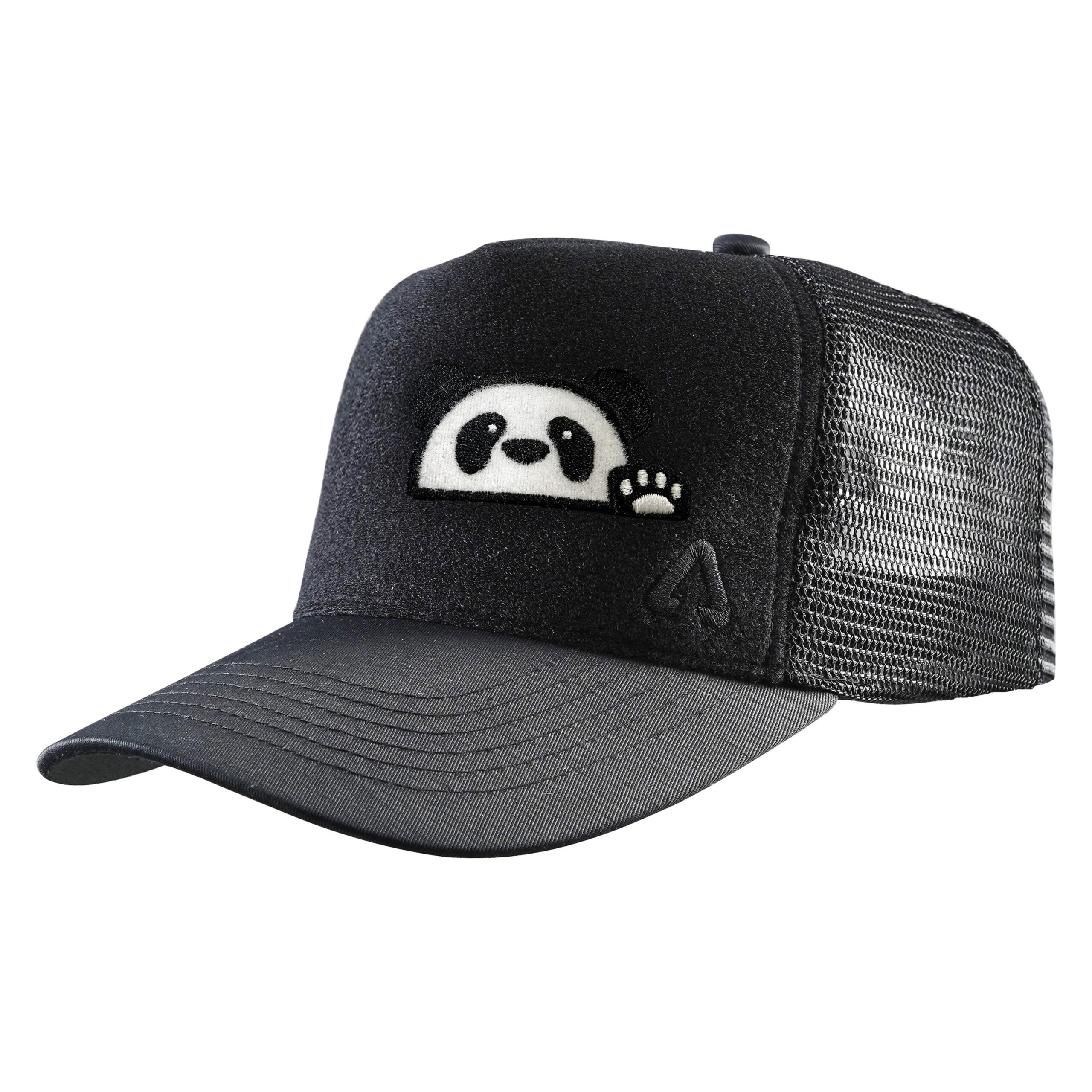 P.A.C. Kids DIY Trucker Cap ReadyToWear Black Panda