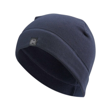 Buff Polar Beanie Solid Dark Navy