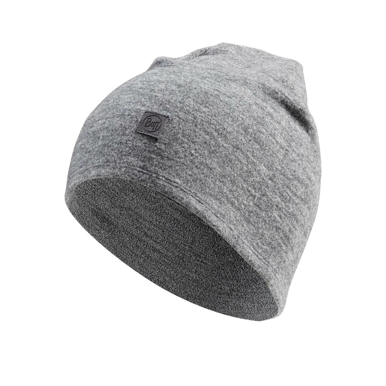 Buff Merino Fleece Beanie Grey